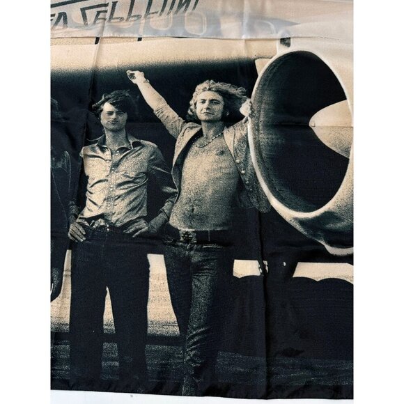 Led Zeppelin Scarf Wall Hanging by Mythgem 2006 Rock Collectible Retro - Picture 6 of 13